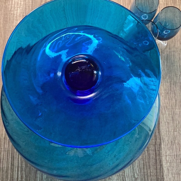 Blue Glassware - $45 - Picture 5 of 5